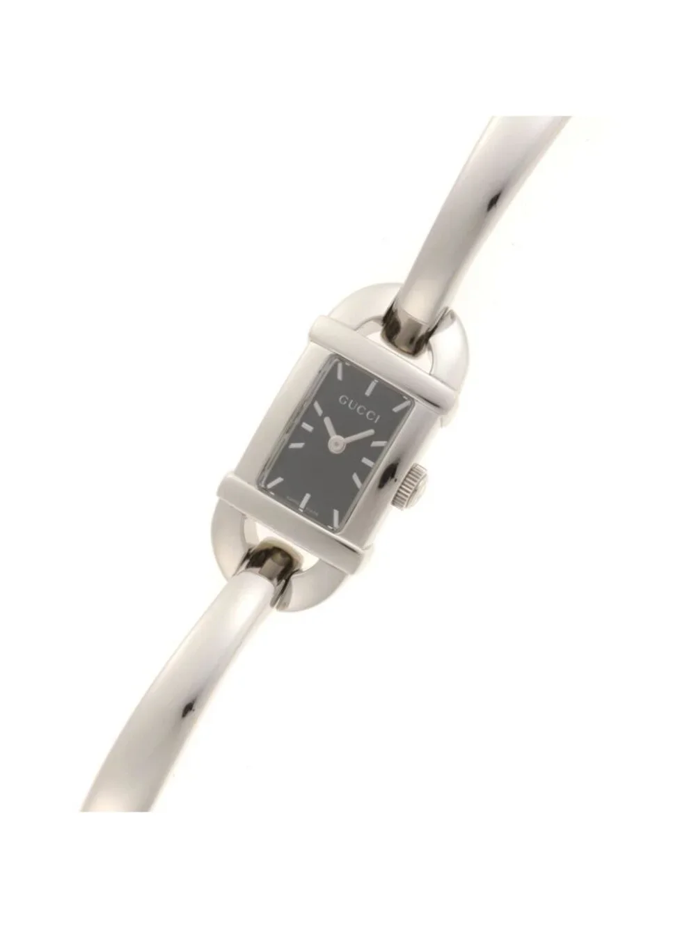 Gucci Watch Stainless Steel Black Dial Quartz